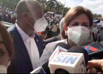 Vicepresidenta Raquel Peña asiste a la Basílica de Higuey por  Día de la Altagracia