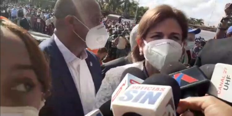 Vicepresidenta Raquel Peña asiste a la Basílica de Higuey por Día de la Altagracia