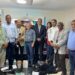 Presidente Grupo Triple J. Medios Junior González reconoce gestión de administrador Comedores Económicos Edgar Feliz