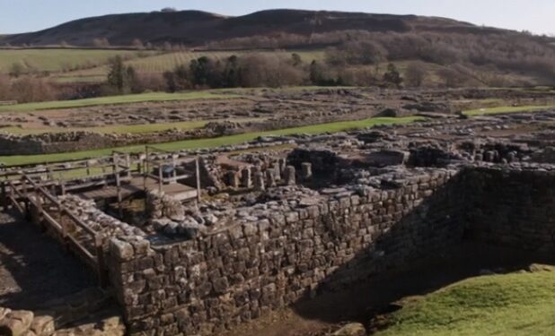 Muro de Adriano, frontera romana de Escocia e Inglaterra, amenazado por el cambio climático