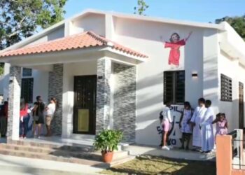 Inauguran Capilla en La Recta, La Cuaba, Yamasa