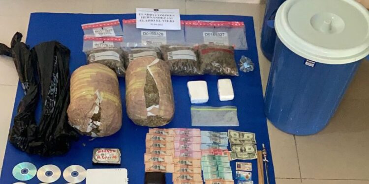 DNCD y Ministerio Público ocupan 13 mil gramos de drogas y apresan siete personas durante amplio operativo