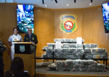 Arrestan dos y ocupan otros 409 paquetes presumiblemente cocaína en SDE
