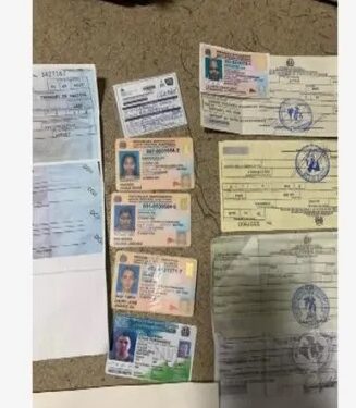 PN desmantela centro falsificaba cédulas, licencias y matrículas en Santiago