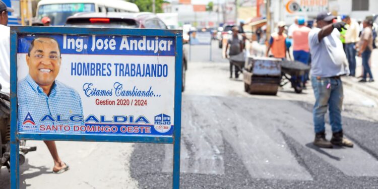 Alcalde Andújar: “La Alcaldía realiza obras que cambian la imágen de Santo Domingo Oeste”