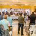 Policía realiza encuentro comunitario en San Juan con interés en mantener cercanía con munícipes