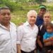Regidor Luis Vallejo acompaña autoridades en visita a desalojados en busca de solución a esas familias
