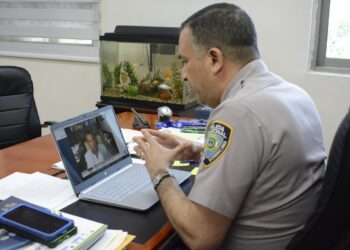 Policía Nacional sostiene encuentro virtual con Instituto Interamericano de Derechos Humanos (IIDH)