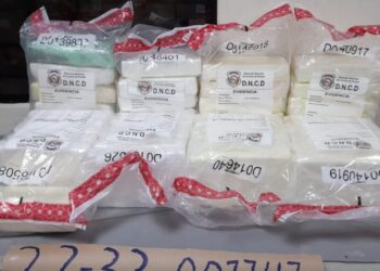 DNCD frustra envío de cargamento 48 paquetes de cocaína a Puerto Rico