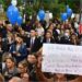 Unas 2.000 personas marcharon en Paraguay en homenaje a fiscal asesinado en Colombia