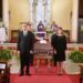 Realizan misa de cuerpo presente en Capilla de Palacio Nacional por muerte Orlando Jorge Mera