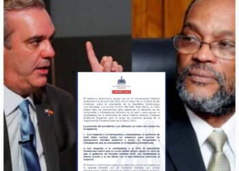 Gobierno dominicano aclara no abordó tema regularización inmigrantes haitianos en conversación con primer ministro Haití