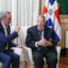 Presidente Abinader recibe comandante Delio Gómez Ochoa