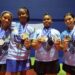 Premian ganadores de Tenis de Mesa en Juegos Santo Domingo Este