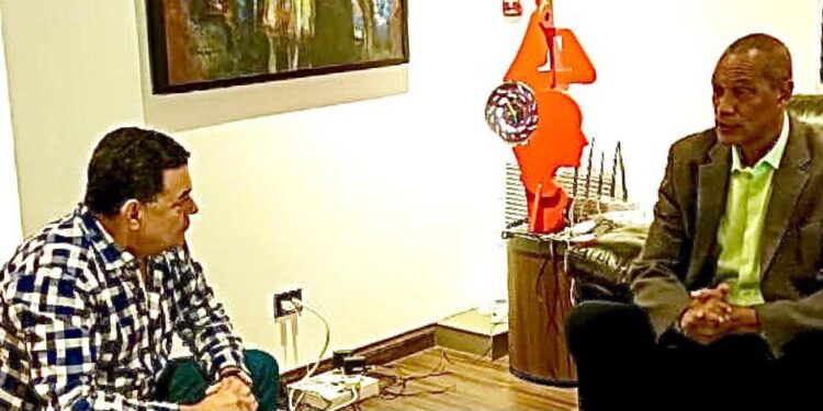 Ex ministro de Deportes ‘Jay’ Payano realiza visita cordial y fraternal a filántropo y empresario Alejandro Asmar