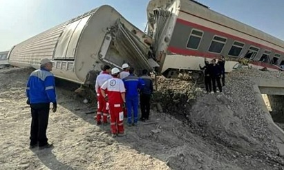 Al menos 17 muertos en un accidente de tren en Irán