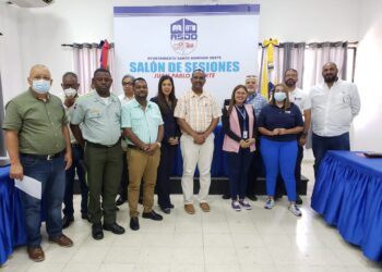 Alcaldía Santo Domingo Oeste socializa implementar corredor logístico para viabilidad entrada y salida Puerto de Haina