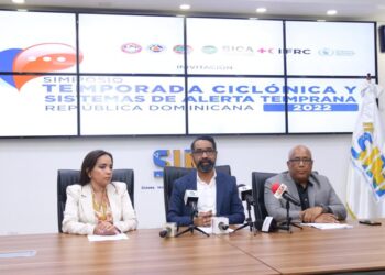 CNE y Defensa Civil realizarán simposio “Temporada Ciclónica y Sistemas de Alerta Temprana 2022”