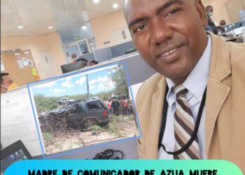 Muere madre de comunicador en Azua tras ambos sufrir accidente