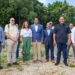 Alcaldía Santo Domingo Oeste construirá cancha de fútbol en la rotonda de la Autopista 30 de Mayo