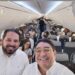 ARAJET realiza vuelo a Bogotá con La Peña por un Mejor País