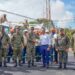 EDESUR y Ejército inician trabajos de acondicionamiento sistema de luminarias en Campamento Militar 16 de agosto, ERD