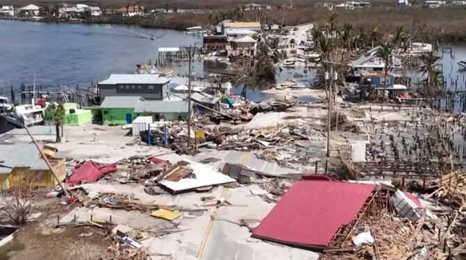 Asciende a 62 la cifra de muertos por huracán Ian en EEUU
