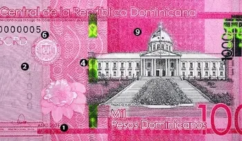 Nuevo billete de RD$1,000 circulará desde el 18 de noviembre