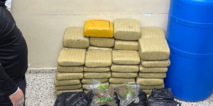 En Santiago Apresan hombre y le ocupan más de 380 libras presumiblemente marihuana