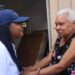 Viceministra Scarlet Benzan distribuye ayudas a familias afectadas por las lluvias en SDO