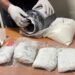 Ocupan 11 paquetes de Marihuana en potes de proteinas