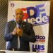 Bertico Santana precandidato a alcalde PRM, realiza encuentro con la prensa de SDE
