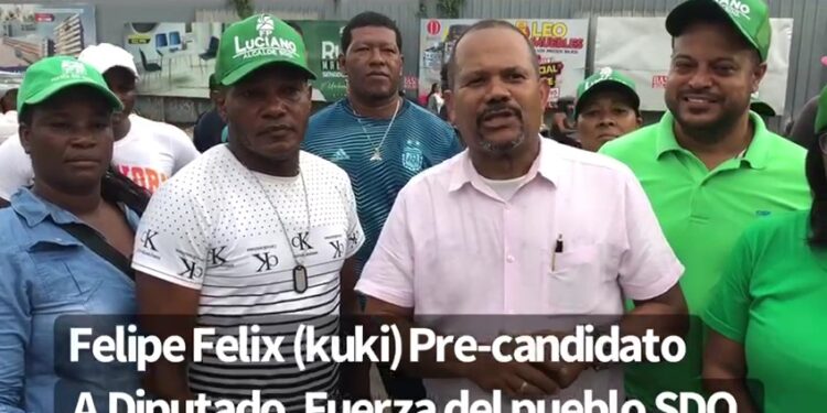 Precandidato a diputado FP Felipe Félix Kuki: legislaremos a favor de la discapacidad y falta de oportunidades para la juventud y las mujeres
