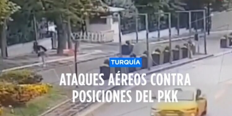 Turquía lanza ataques aéreos contra posiciones del PKK como respuesta al atentado en Ankara