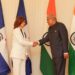 Encuentro entre el Vicepresidente de la República de la India y la Vicepresidenta de la República Dominicana