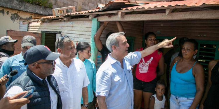 Presidente Abinader visitará zonas afectadas en provincias Duarte y San José de Ocoa tras precipitaciones por disturbio tropical