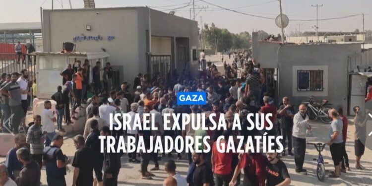 Israel devuelve a la Franja a cientos de trabajadores gazatíes