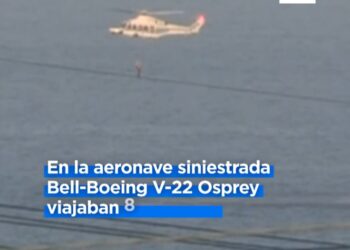 Accidente mortal de una aeronave del Ejército de Estados Unidos en aguas japonesas