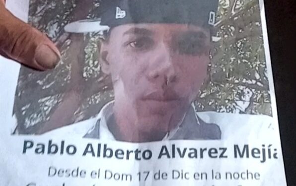 Familiares joven desaparecido en Pueblo Chico SDO piden ayuda para encontrar a su pariente