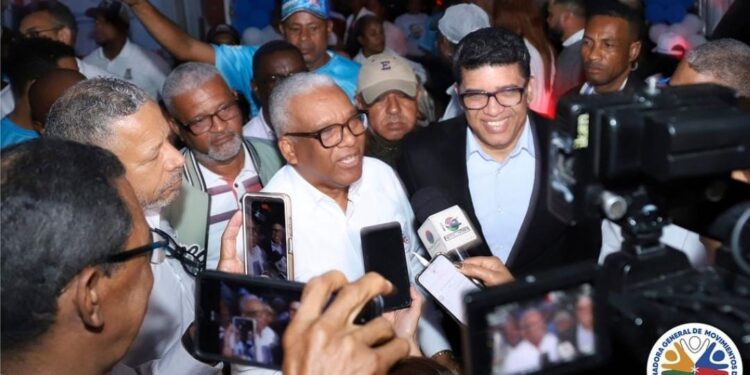 Movimientos de Apoyo a Luis Abinader en SDE proclaman a Dío Astacio como próximo alcalde