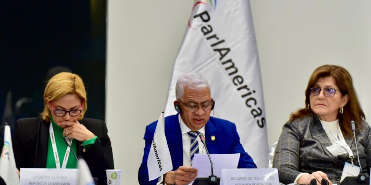 Presidente del Senado ante el ParlAméricas llama a comunidad internacional atender emergencia de crisis haitiana