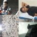 Dos presuntos delincuentes resultan heridos tras enfrentar patrulla policial que le daba seguimiento en La Vega