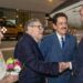 Presidente Abinader llega a Italia para audiencia privada con su Santidad el papa Francisco en la Ciudad del Vaticano