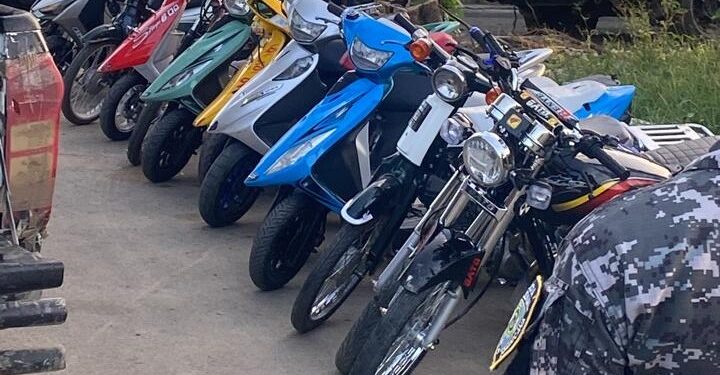 DIGESETT realiza operativo contra carreras clandestinas y retiene 14 motocicletas
