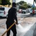 Alcaldía DN realiza operativo de concientización y limpieza en avenida Independencia