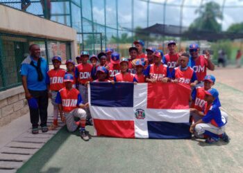 Liga de beisbol juvenil Dominicana gana partido en Cartagena Colombia