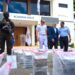 En despliegue via aire, mar y tierra atrapan lancha con 4 hombres a bordo y ocupan más de una tonelada de cocaina