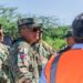 Ministro Defensa recorre frontera Sur RD-Haití supervisa trabajos verja perimetral y visita soldados desplegados en la zona
