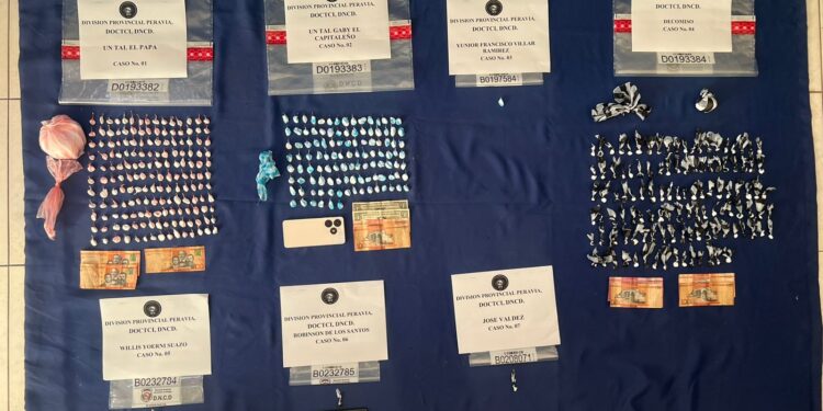 DNCD y MP realizan&nbsp; múltiples operativos contra el microtrafico incautando más de 257 mil gramos de distintas drogas