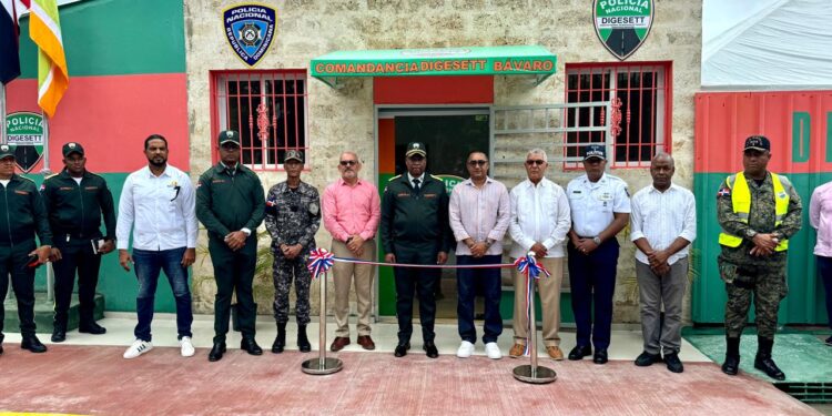 DIGESETT inaugura comandancia Bávaro para mejorar seguridad vial en esa zona turística